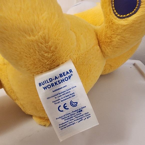 Build a Bear Kabu Bearnice Kawaii Plush Stuffed Animal Teddy Bear Yellow - Picture 4 of 7